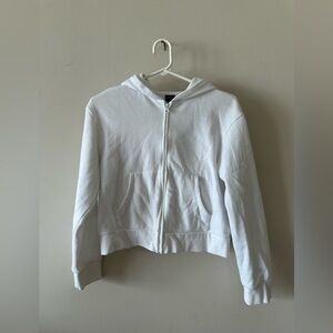 Girls Art Class white cropped Fullzip jacket yxl 14